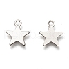 Non-Tarnish 201 Stainless Steel Charms STAS-B001-14A-P-2