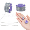  2 Rolls Special Coated Polyester Beading Threads OCOR-NB0002-06C-9