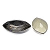 Faceted Horse Eye Glass Pointed Back Rhinestone Cabochons RGLA-A011-17x32mm-SM-3