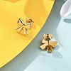 304 Stainless Steel Stud Earrings EJEW-M072-03G-3