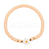 Bohemian Vacation Style Handmade Polymer Clay Heishi Beads Stretch Bracelets ZJ5032-1-1