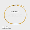 4mm Stylish Stainless Steel Snake Chain Necklaces for Women Men AA4830-8-1
