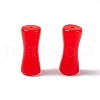 Opaque Acrylic Beads OACR-C009-09-4