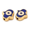 Rack Plating Brass Beads KK-H486-03G-02-2
