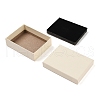 Cardboard Paper Jewelry Storage Boxes with Sponge CON-P023-01D-02-2