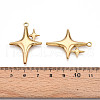 304 Stainless Steel Pendants STAS-N109-79G-3