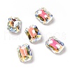Light AB Style Glass Rhinestone Cabochons RGLA-J018-C-001LA-1