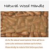 DIY Wood Wax Seal Stamp AJEW-WH0131-207-3