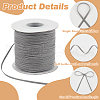 100 Yards Single Face Velvet Ribbon DIY-WH0656-16B-4