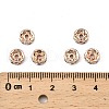 Brass Rhinestone Spacer Beads RB-A014-Z7mm-01RG-NF-4