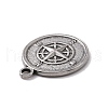Non-Tarnish 304 Stainless Steel Pendants STAS-E169-11P-3