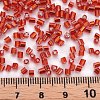 8/0 Glass Bugle Beads SEED-S032-07A-25-4