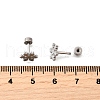 304 Stainless Steel Stud Earrings EJEW-H161-01P-E-5