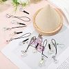 12Pcs Plastic Mobile Dustproof Plugs & Mobile Straps PALLOY-GL00012-6