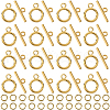 SOFPLATE 60Pcs Tibetan Style Alloy Toggle Clasps FIND-SP0001-23G-1