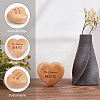 Beech Wood Display Decorations AJEW-WH0283-25-3