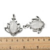 Natural Quartz Crystal Pendants G-M434-04P-20-3