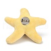 Cartoon Star Non Woven Fabric Brooch JEWB-Z001-09-2