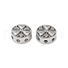 Brass Micro Pave Clear Cubic Zirconia Beads KK-Z059-04P-1