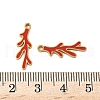 304 Stainless Steel Enamel Pendants STAS-V015-53G-3