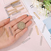 CHGCRAFT 40Pcs 2 Colors 304 Stainless Steel Pendants FIND-CA0009-48-3