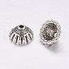 Tibetan Style Alloy Bead Caps X-LF9305Y-2