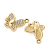 Alloy Rhinestone Pendants PALLOY-S052-02G-B-2