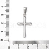 304 Stainless Steel Pendants STAS-L286-08P-3