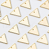 Brass Charms KK-BC0005-23G-5