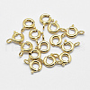 925 Sterling Silver Spring Ring Clasps STER-K167-076C-G-1