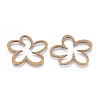 Tibetan Style Alloy Linking Rings MLF9061Y-NF-1
