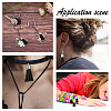 SUNNYCLUE 100Pcs Faux Suede Tassel Pendant Decorations FIND-SC0001-95A-4
