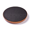 Flat Round Wood Pesentation Jewelry Bracelets Display Tray ODIS-P008-15C-01-4