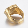 Ion Plating(IP) 304 Stainless Steel Wide Band Finger Rings RJEW-H125-42G-17mm-3