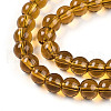 Transparent Glass Beads Strands GLAA-T032-T6mm-23-3