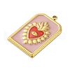 304 Stainless Steel Pendants X-STAS-V004-05G-2