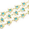Brass Star Link Chains CHC-N023-07C-G-1