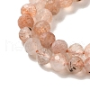 Natural Sunstone Beads Strands G-B074-B03-03-4