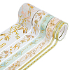 6 Rolls Hot Stamping Paper Stickers Set DIY-WH0030-63-1