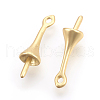 Brass Peg Bails Pendants KK-F744-01-NR-3