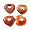 Natural Carnelian Pendants G-F708-04H-1