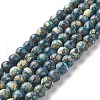 Natural Imperial Jasper Beads Strands G-I122-8mm-18-1