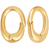 Beebeecraft 8Pcs Rack Plating Brass Spring Gate Rings KK-BBC0014-14-1