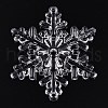 Transparent Acrylic Connector Charms TACR-T028-07A-2