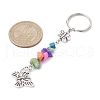 Alloy Butterfly Charm Keychain KEYC-JKC00614-3