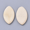 Undyed Beech Wood Beads X-WOOD-N003-001-2