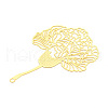 Brass Filigree Big Pendants KKC-T003-31G-2
