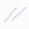 Transparent Glass Bugle Beads SEED-T005-15-A02-4
