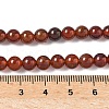 Natural Orange Garnet Beads Strands G-G271-B01-6mm-5