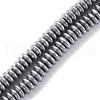 Electroplated Non-magnetic Hematite Beads Strands G-P571-B01-01E-1